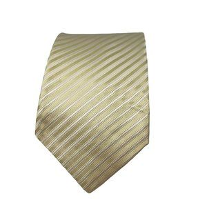 DESANTIS COLLECTION 100% SILK MADE IN THE U.S.A. STRIPED TIE, RN83983. NWOT